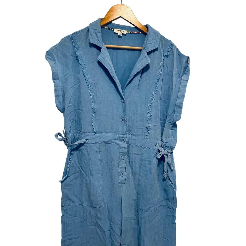 Umgee blue jumpsuit